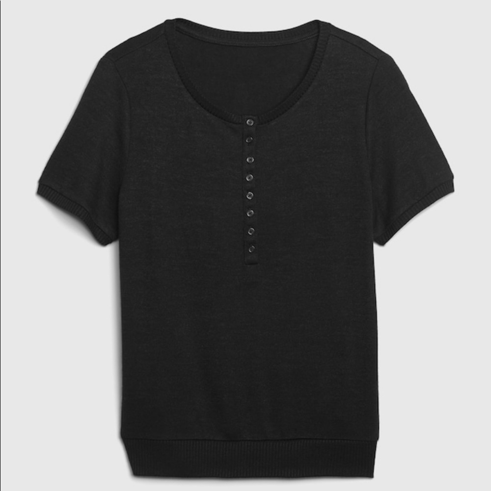 2 Softspun Henley T-Shirt‎